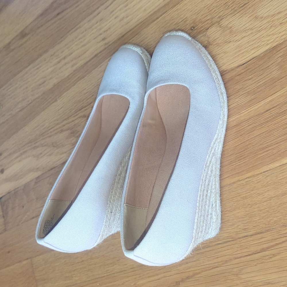 JCrew Canvas Wedge Espadrilles - Picture 6 of 9